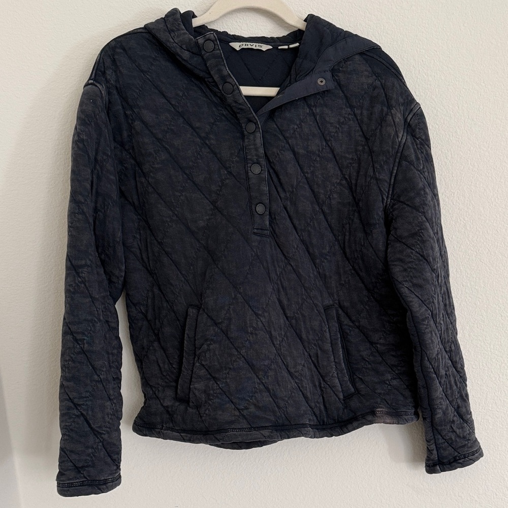 Orvis Dark Quilted Jacket